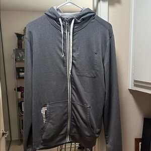 Vuori Gray Hoodie Sweater Hoodie